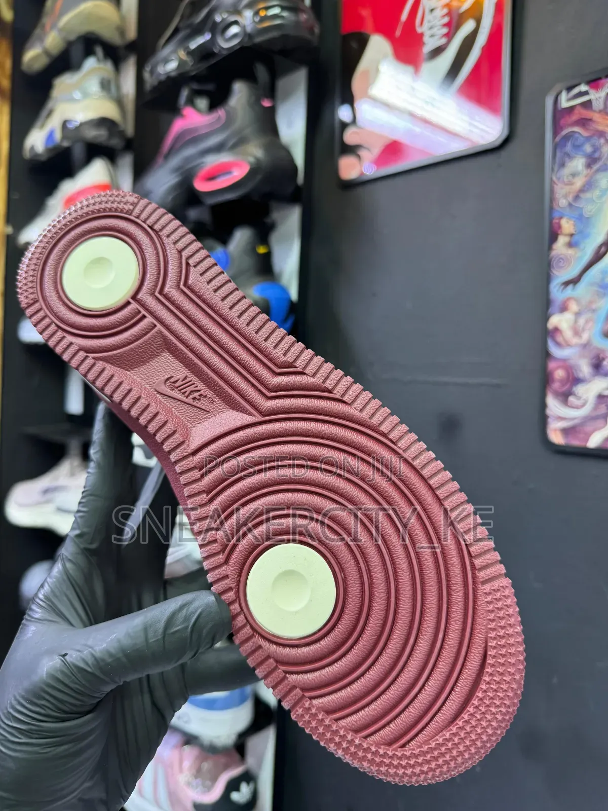 Maroon White Custom Airforce 1