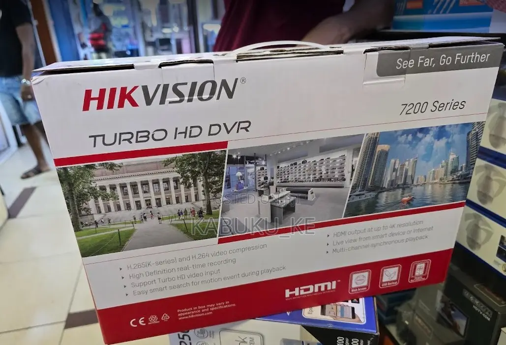 Hikvision 16 Channel DVR Metallic Upto 1080 Ds-7200s