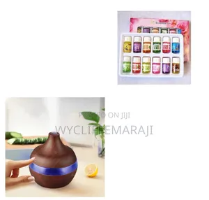 300ml Humidifier With Free Set of 12pcs Essential Oil
