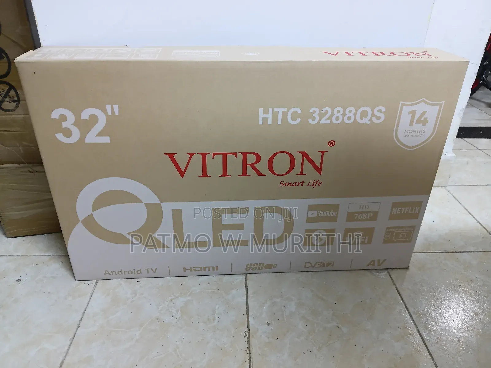 Vitron Qled Smart Tv With Bt 32inches