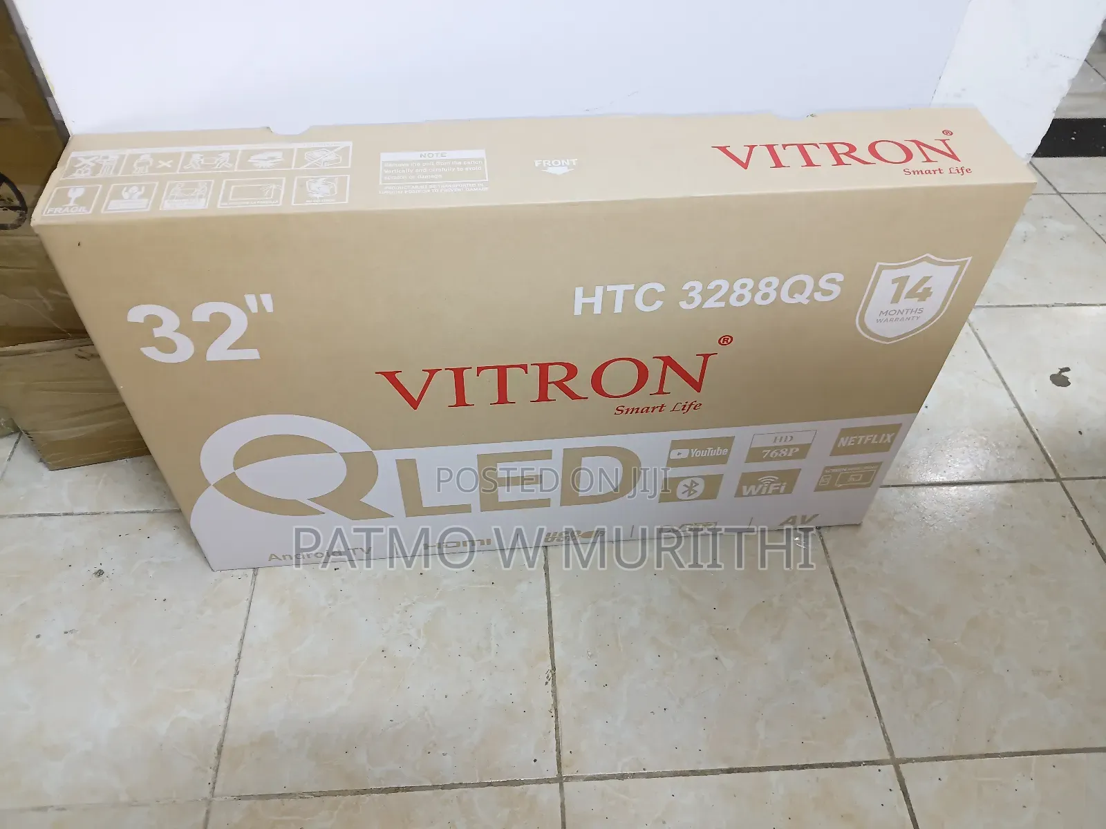 Vitron Qled Smart Tv With Bt 32inches
