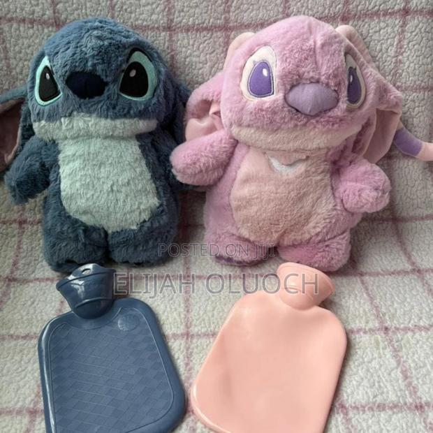 Disney Lilo Stitch Stuffed Hot Water Bottle for Pain Relief