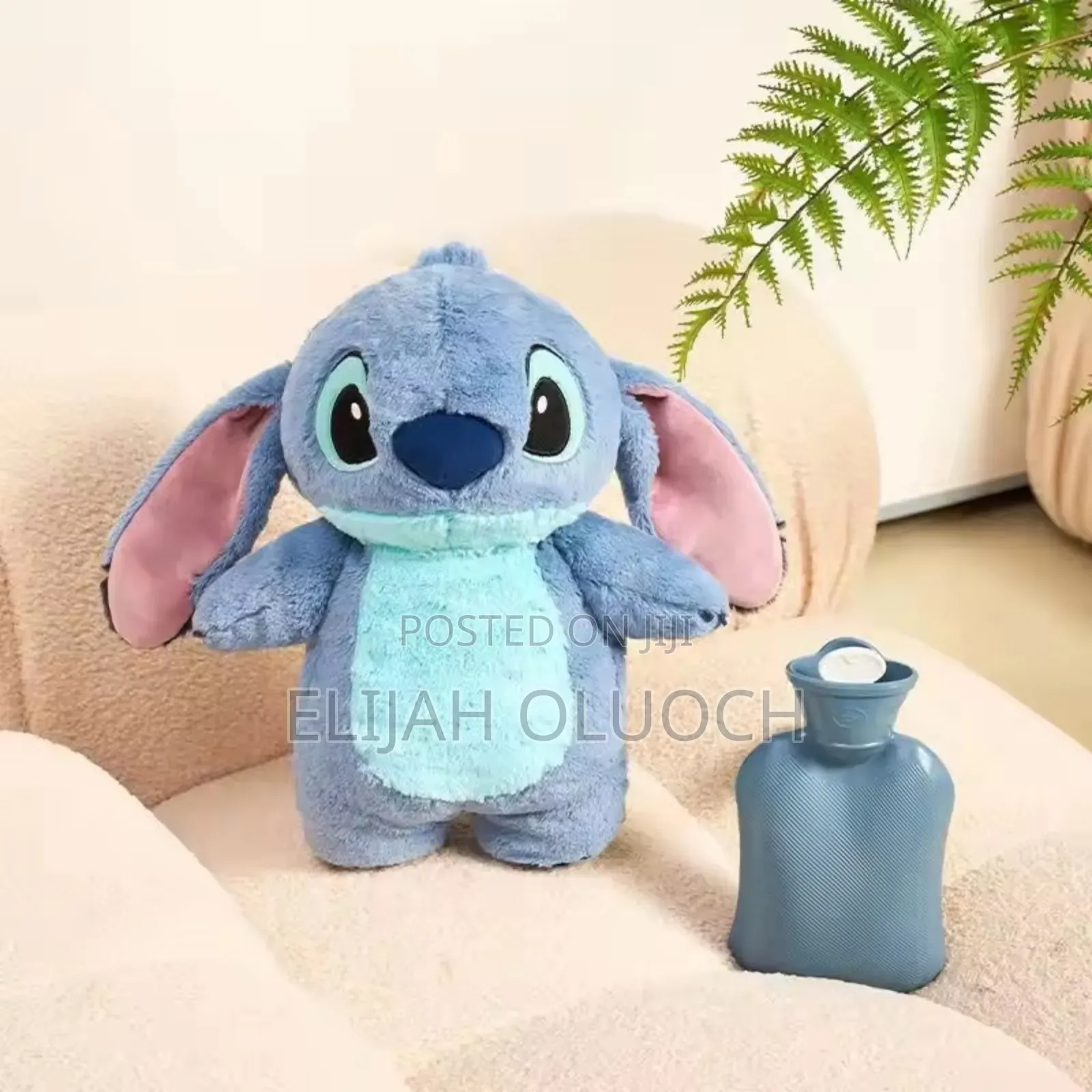 Disney Lilo Stitch Stuffed Hot Water Bottle for Pain Relief