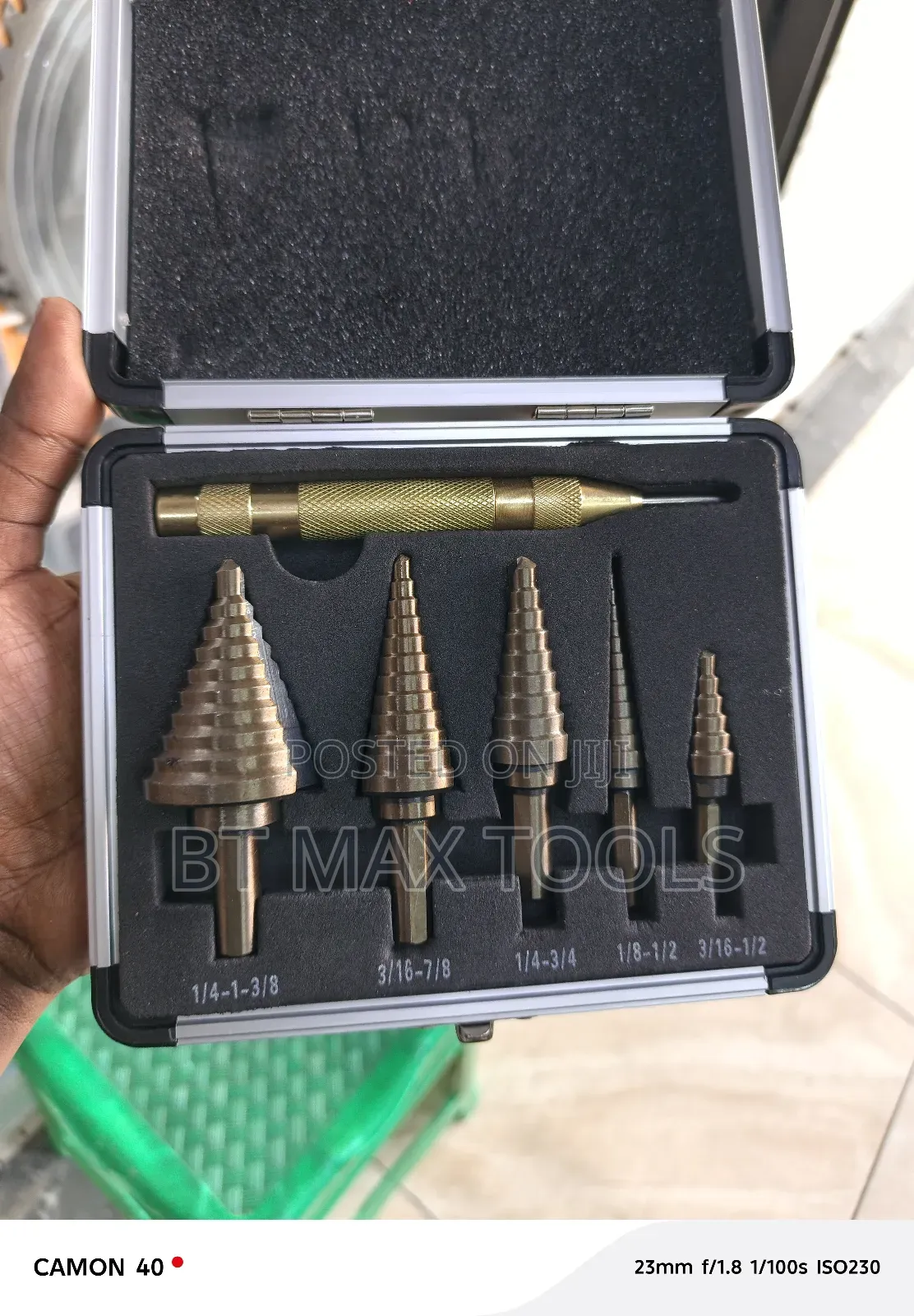 Titanium Step Drill Bit