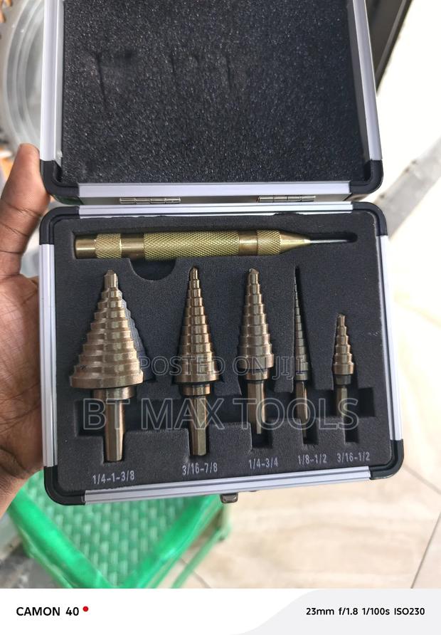 Titanium Step Drill Bit - main view