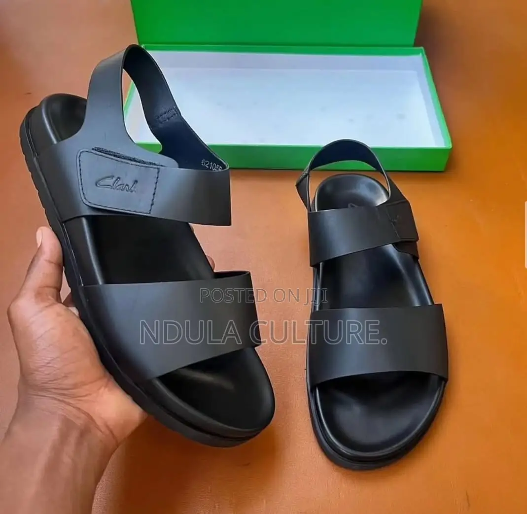 Leather Clark Open Shoes