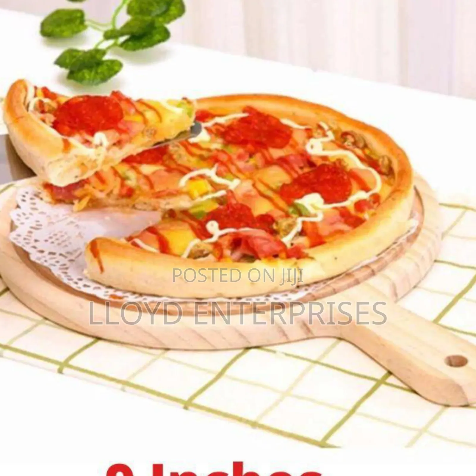 Bamboo Pizza Board 50x35cm