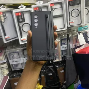 Samsung Fold 3 Smart Case With S-Pen Amd Protector