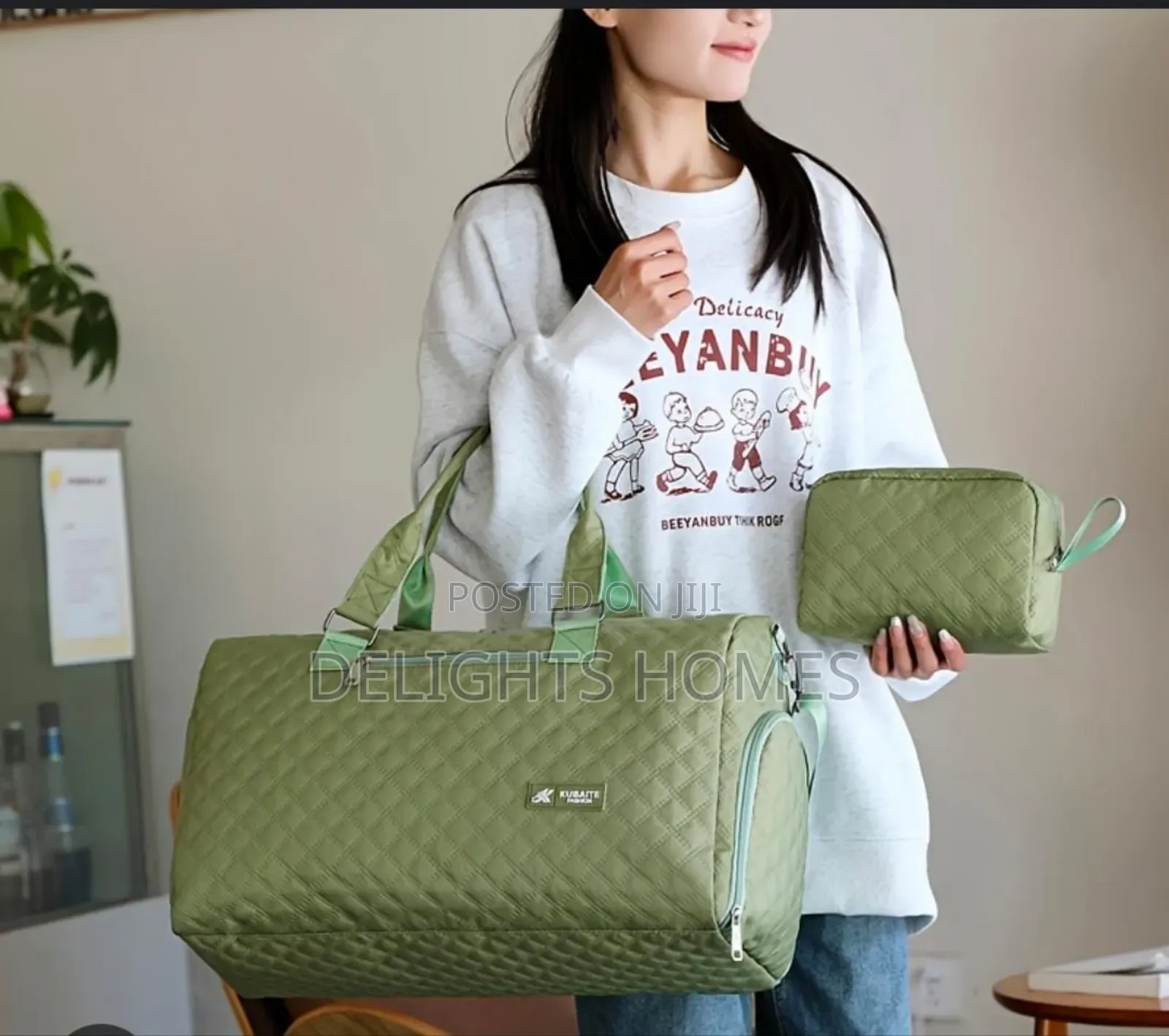Large 2 in 1 Waterproof Capacity Duffle /Gym Bag