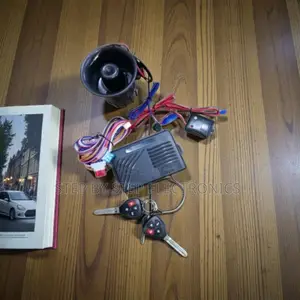 Anti-Theft Certified Car Alarm Kit With Flip Keys and Shock Detection
