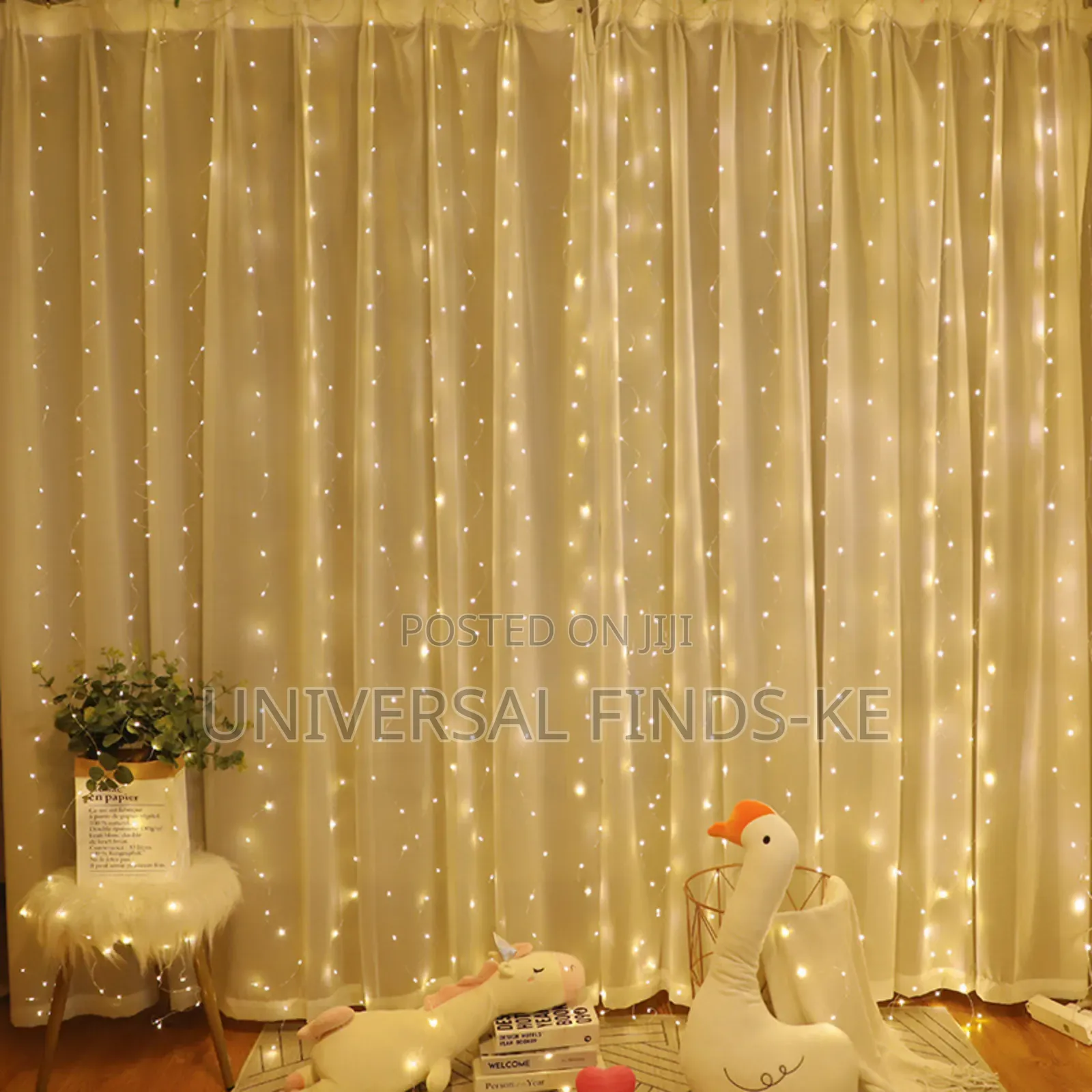 3m*3m Curtain Lights With Remote