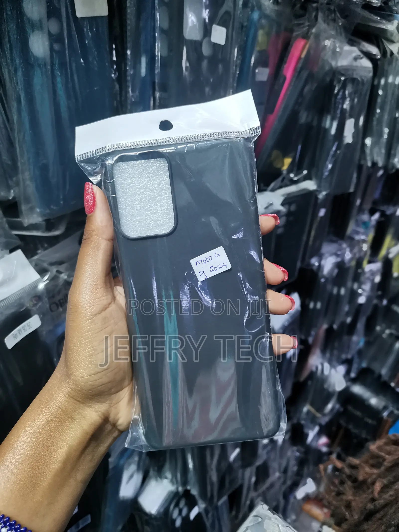 Sunsky Motorola Moto G Power 5g 2024 Tpu Phone Case(Black)