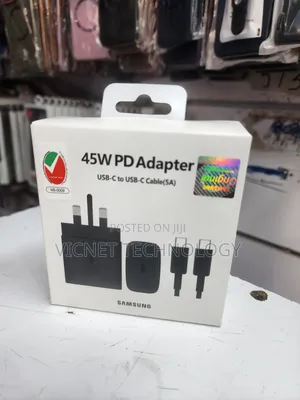 Super Fast Charge Samsung 45watts Power Adapter With Cable