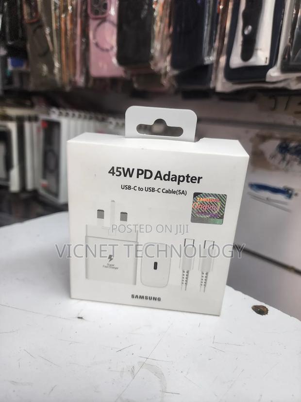 Super Fast Charge Samsung 45watts Power Adapter With Cable - thumbnail 3