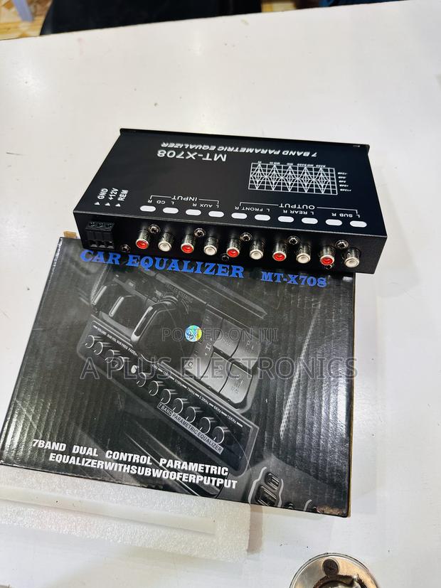 High-Performance X708 Car Equalizer – Crystal Clear Audio