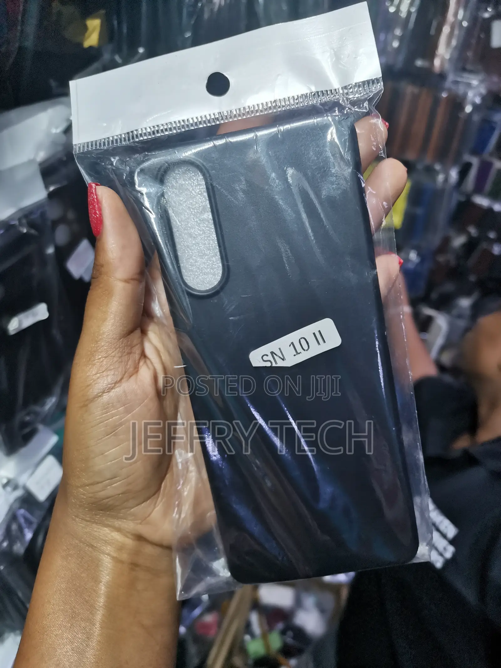 Maiiko Sony Xperia 10 Ii Scratch Resistant Soft Tpu Silicone Back Cove