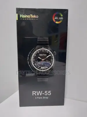 Haino Teko Rw 55 Smart Watch With Super Max Curved Amoled Display.