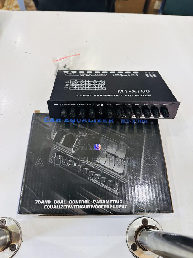 Car Audio Booster X708 – 7-Band Equalizer