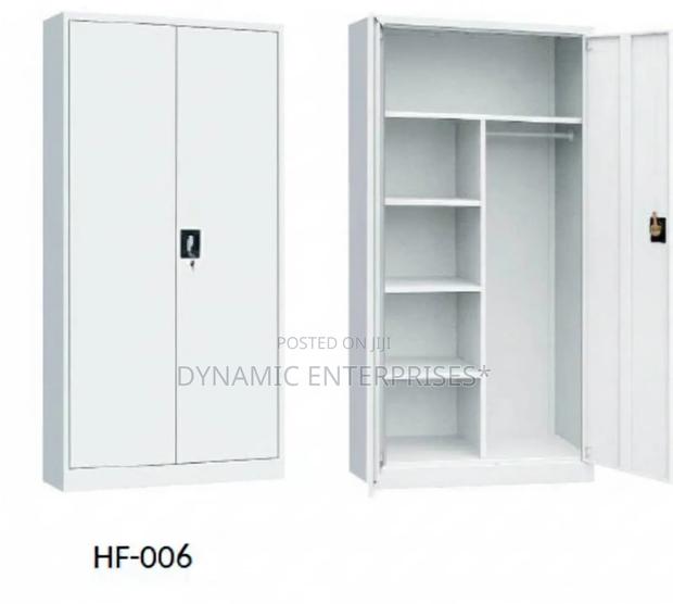 Two-Door Metallic Storage Cabinet - main view