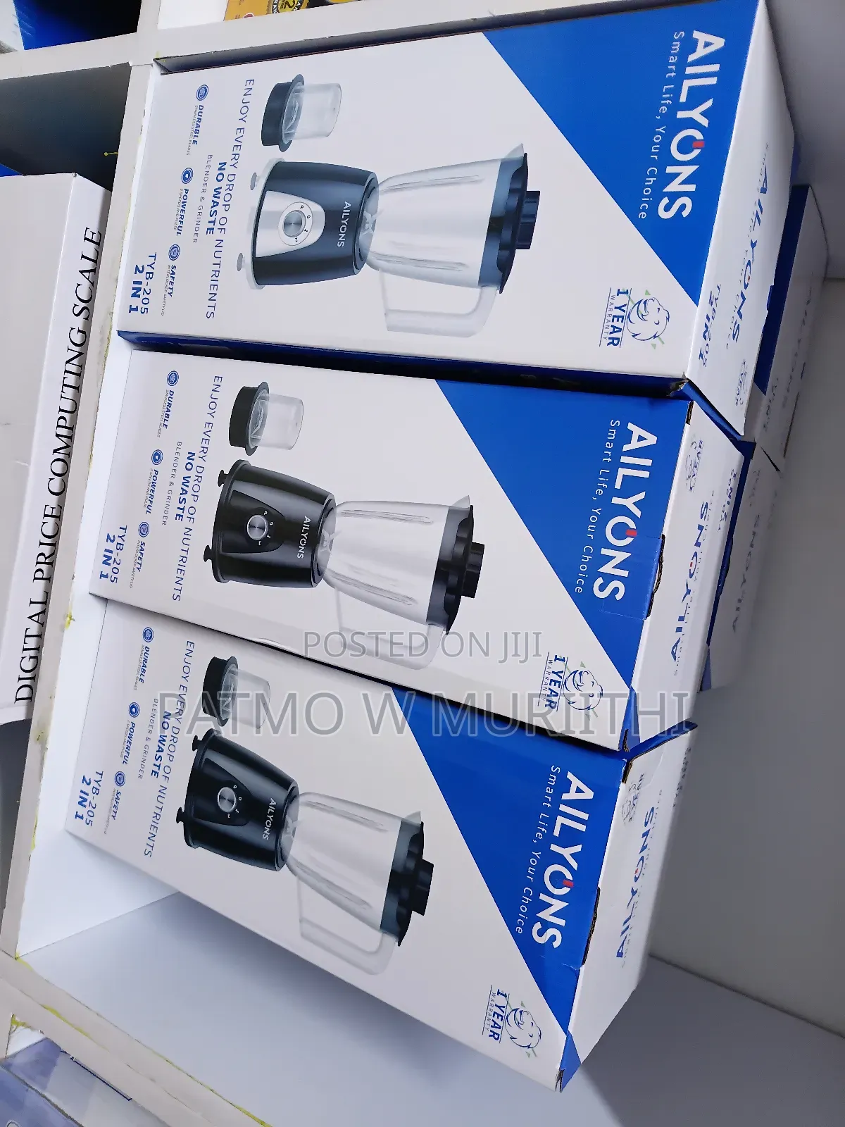 Ailyons Blender 2 in 1