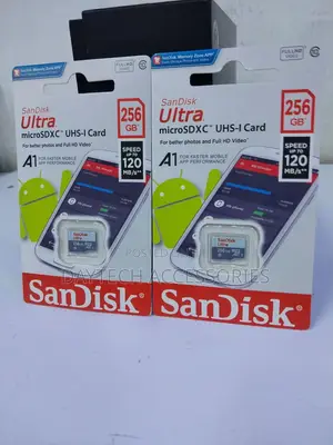 Sandisk Ultra 256gb Microsdxc Uhs-I Cards.