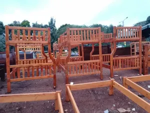 4*6 Mahogany Hardwood Double Decker