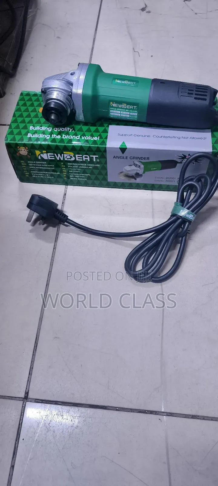 Electrical Newbeat 4.5" Grinder