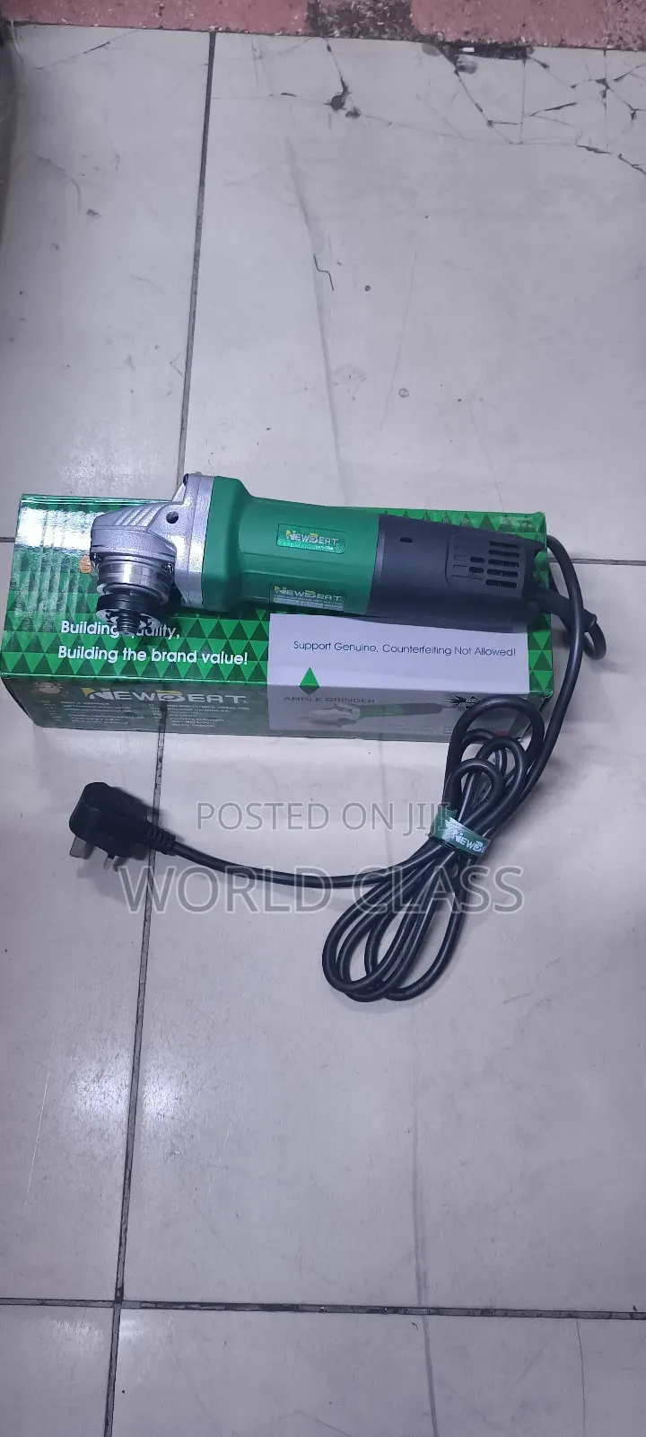 Newbeat 4" Commercial Angle Grinder