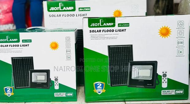Jsot Solar Flood Lights 100 Watts