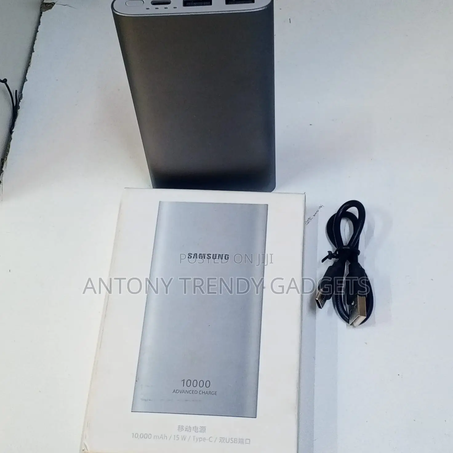 Samsung Portable Charger 10000mah 15w Dual Port Power Bank