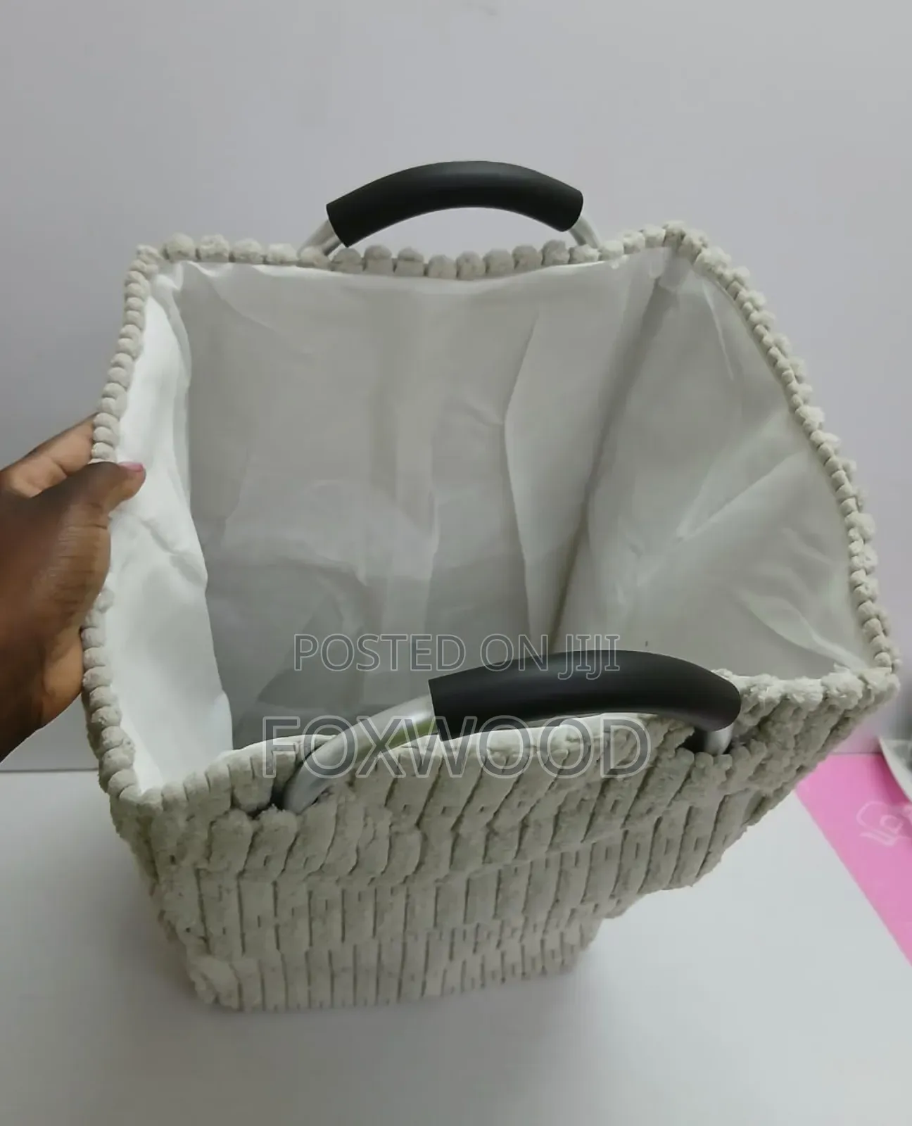 Velvet Coudry Laundry Basket