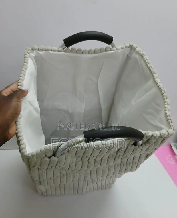 Velvet Coudry Laundry Basket - thumbnail 8