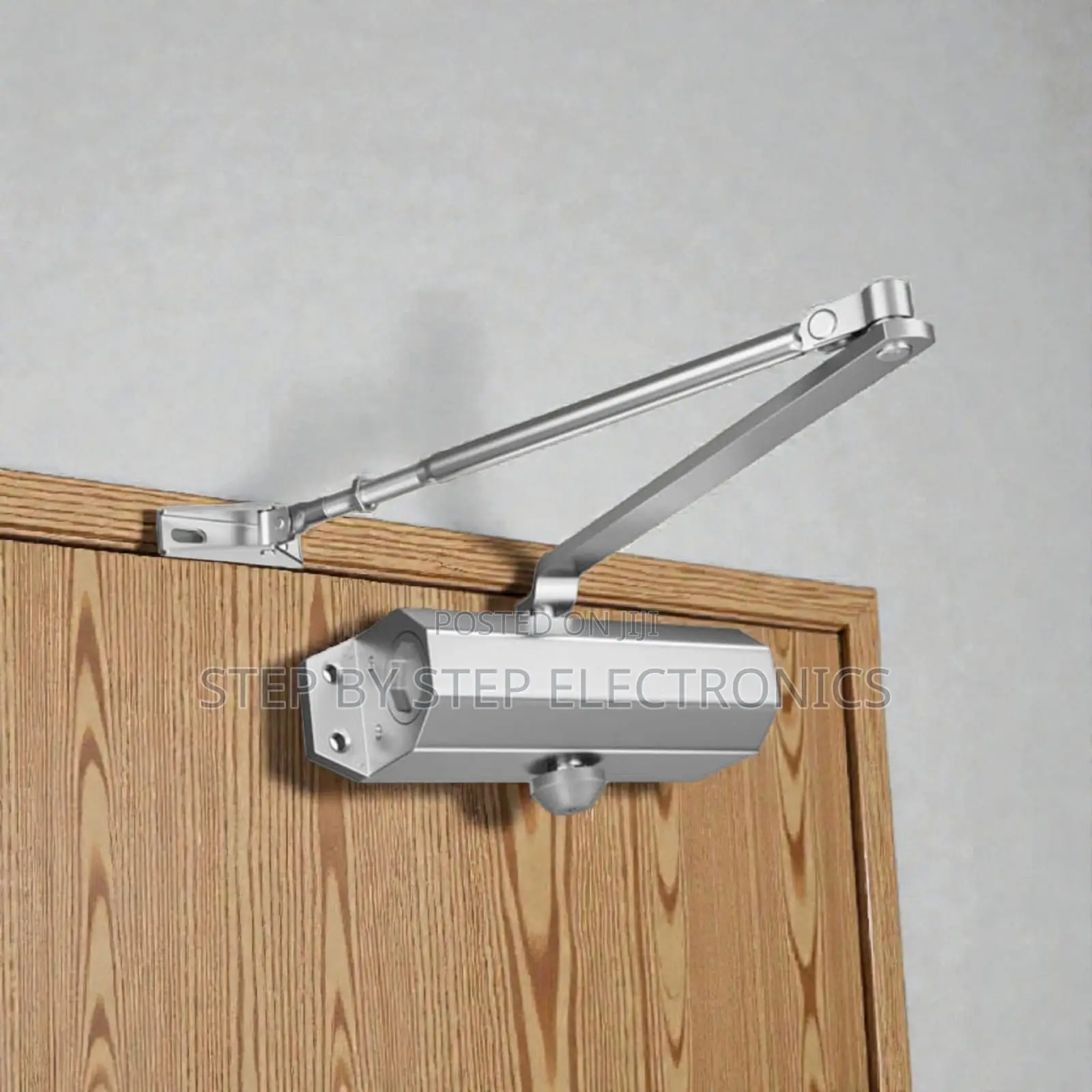 Adjustable Hydraulic Aluminum Door Closer Dual Speed Regulation