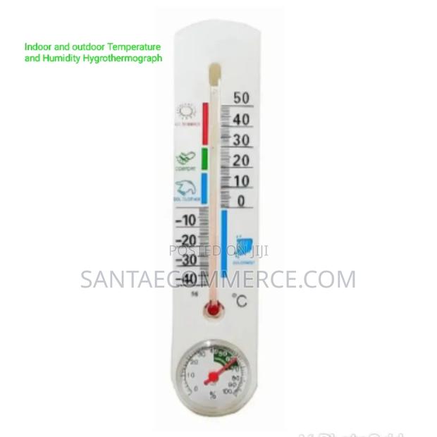 Indoor and Outdoor Temperature and Humidity Hygrothermograph - main view