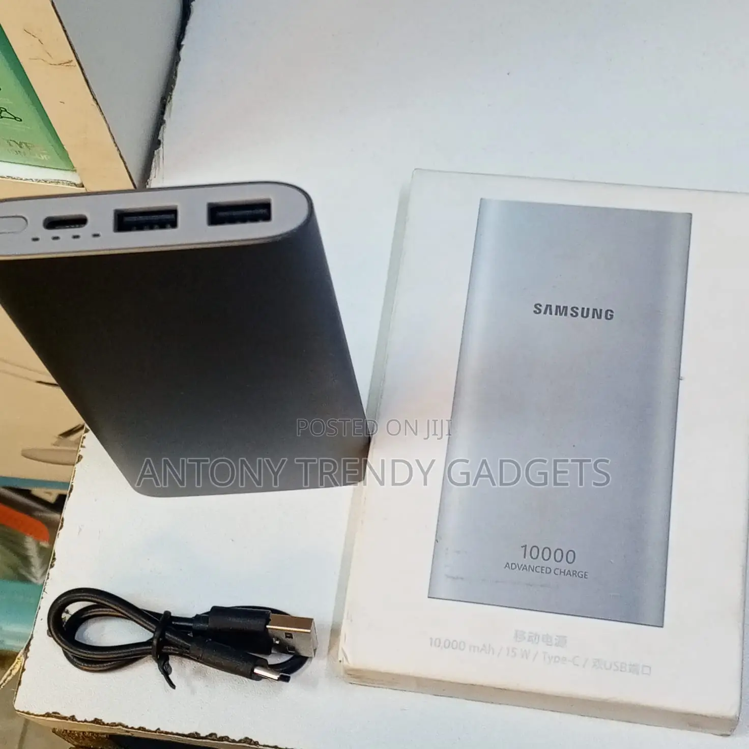 Original Samsung 10000mah Dual Usb Power Bank For Phones