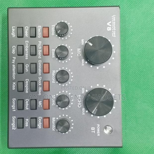 V8 Sound Card For Live Streaming, Recording & Gaming - thumbnail 2
