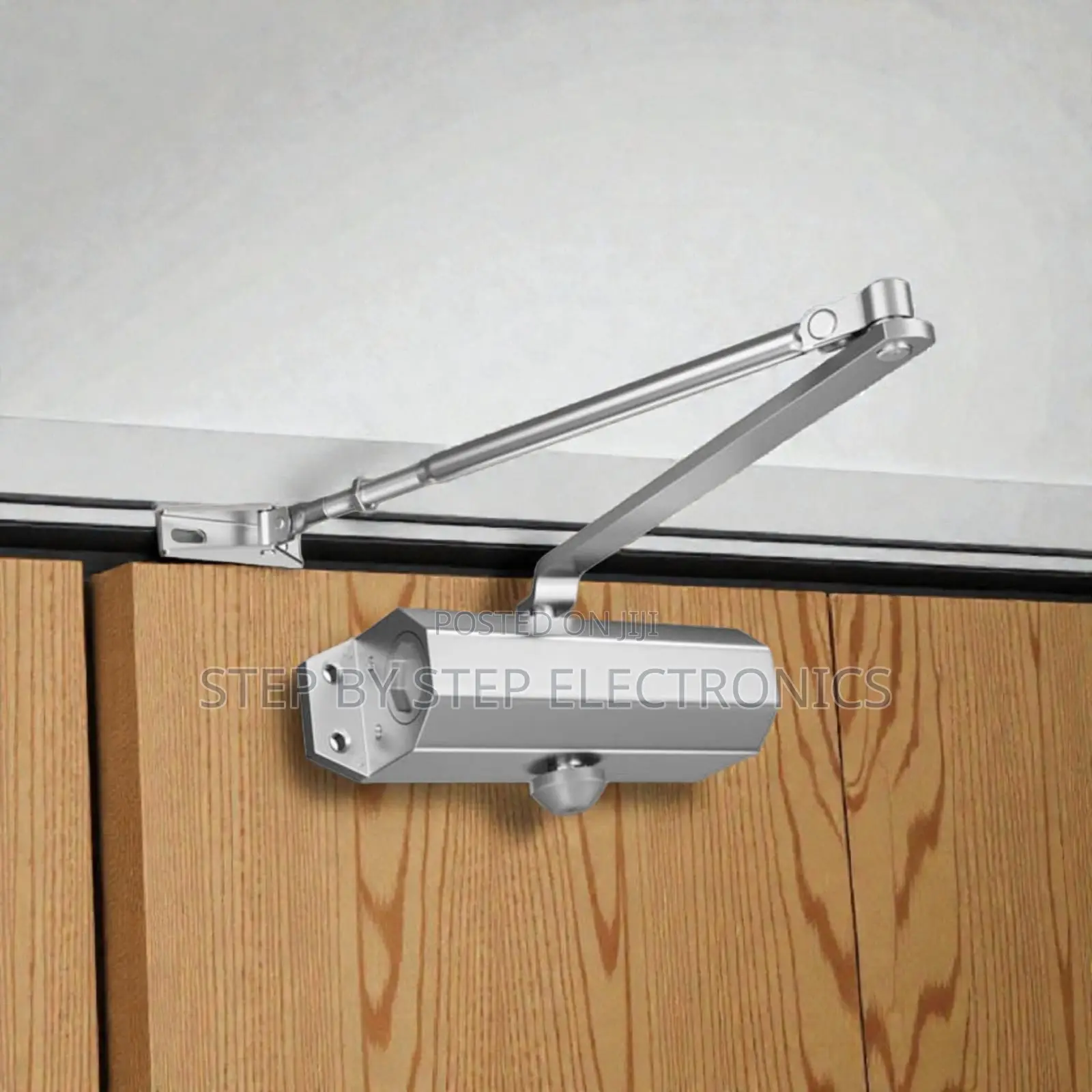 Aluminum Automatic Door Closer Heavy Duty Easy Mounting Design
