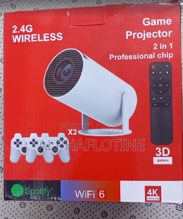 Hy-300 Projector Native 1080p Android Home Theater Gaming Projector - thumbnail 2