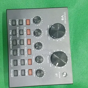 Professional V8 Sound Card for Podcasting Karaoke