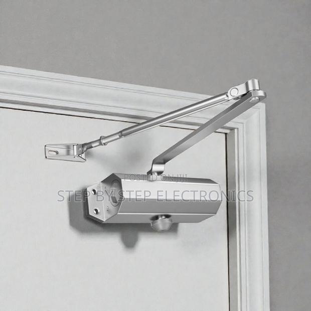 Premium Hydraulic Aluminum Door Closer 25-45kg Fireproof Design