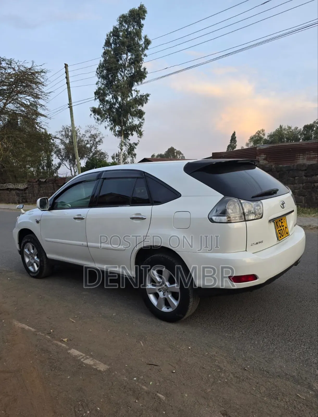 Toyota Harrier 2007 White