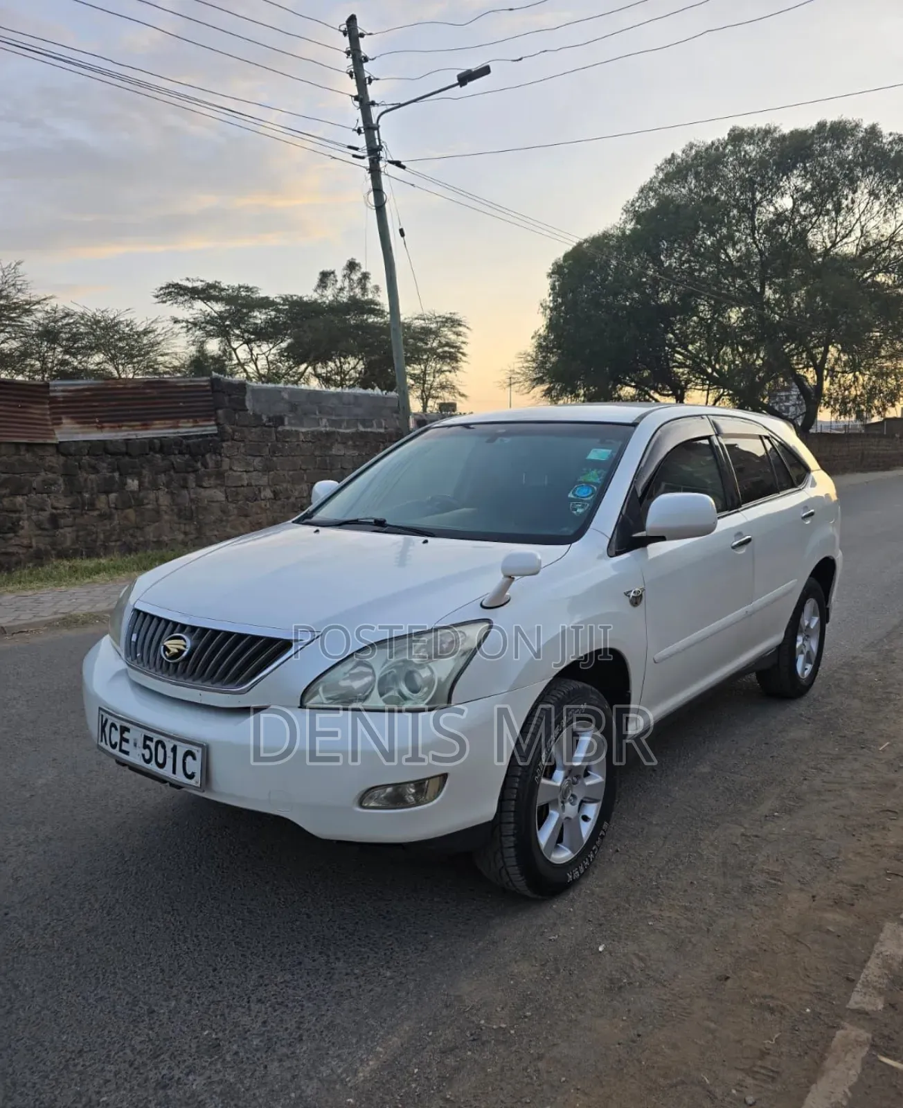 Toyota Harrier 2007 White