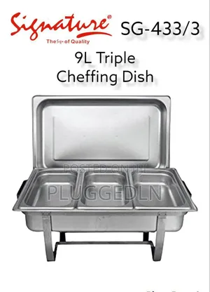 9 LTR Cheffing Dishes (Double/Single/Triple)