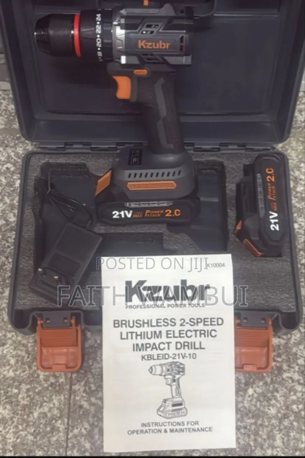 New Arrival Kzubr Electric Impact Drill/Impact Drill