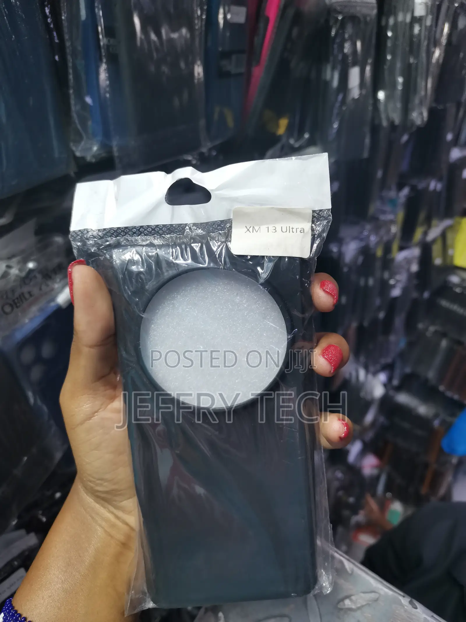 Siphon Tpu Cover for Xiaomi 13 Ultra, Black Flexible Silicone Slim Fit