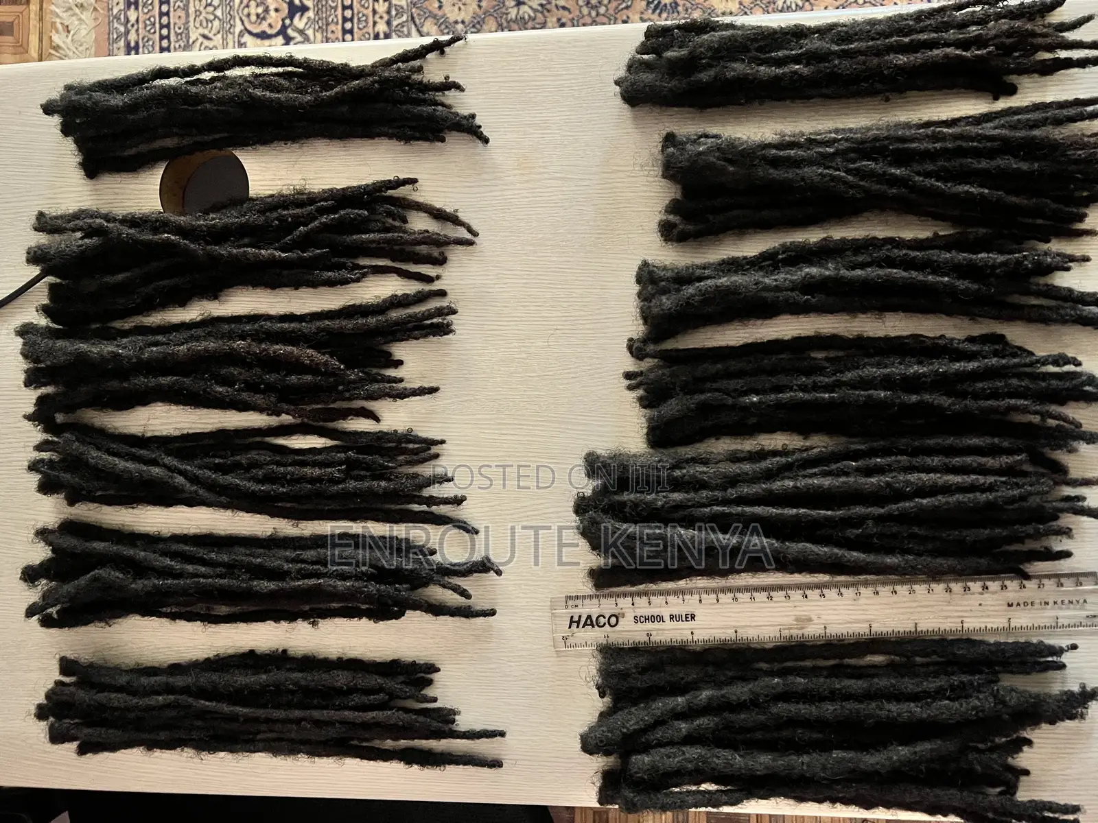 Natural Human Dreadlocks – 120+ Locs | 4 Years Grown | 12”