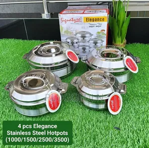 Signature 4pcs Stainless Steel Hotpots