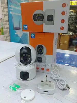 Home Wireless Wi-Fi V380 Dual Lens PTZ Camera-Indoor