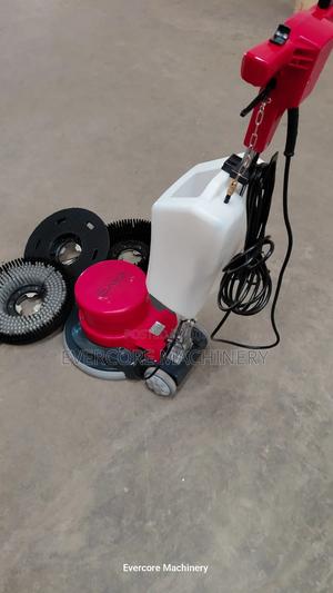 Heavy Duty Electric Floor Scrubbing Machine With Accessories. - thumbnail 2