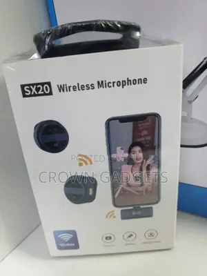 Sx20 Rechargeable Wireless Lapel Mic for Live Streaming